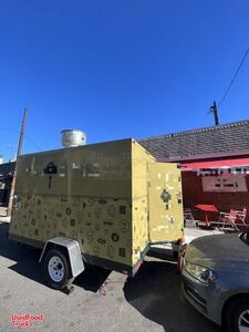 LOADED 2016 8' x 12' Kitchen Food Concession Trailer with Pro-Fire Suppression