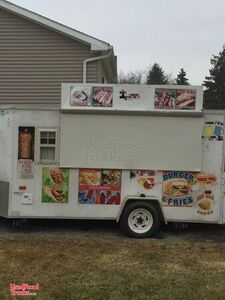 7' x 14' Food Concession Trailer.