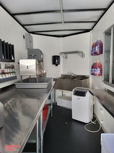 Like New 2021 Quality Cargo 6' x 12' Shaved Ice/Hotdog Concession Trailer