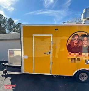 Custom Build 2023 - 8.5' x 14' Barbecue Concession Trailer with 6' Porch