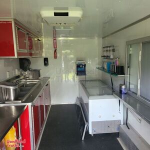 2018 8' x 16' Shaved Ice and Ice Cream Concession Trailer