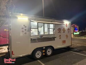 Like New. 16' Kitchen Food Concession Trailer with Pro Fire System