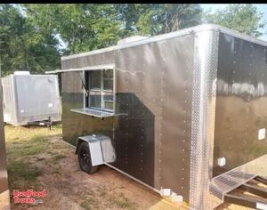 SIX AVAILABLE NEW 2023 - 7' x14' Lark Food / Vending Concession Trailers.