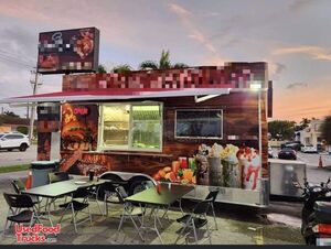 Like-New - 8' x 22' Kitchen Food Concession Trailer with Pro-Fire Suppression