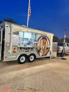 2022 - 16' Hot Dog Food Concession Trailer / Mobile Vending Unit