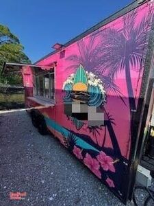 2025 8' x 18' Kitchen Food Concession Trailer with Fire Suppression System