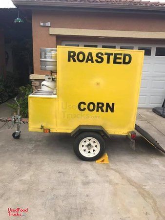 Used Corn Roaster /Baked Potatoes Roasting Trailer Good Condition.