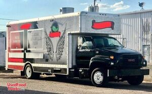 2000 - 24' GMC C6500 Well Maintained Loaded Mobile Kitchen Food Truck
