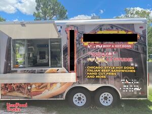 Fully Licensed and Inspected - 2018 8' x 16' Kitchen Food Trailer.