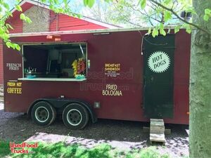 2004 - 18' Street Food Concession Trailer / Used Mobile Kitchen Vending Unit.