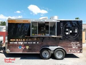 2018-7' x 16' Lark Food Concession Trailer Mobile Kitchen
