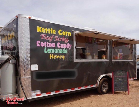 2017 8' x 20' Kitchen Food Concession Trailer w/ Buckeye Pro Fire Suppression.