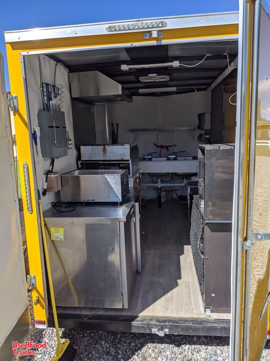 2018 Lark 6 X 12 Used Street Food Concession Trailer