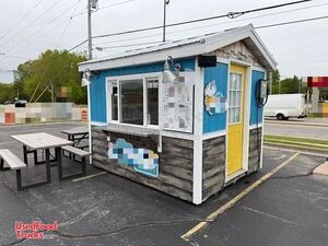 2012 - 8' x 10' Eye-Catching Shaved Ice Snowball Concession Stand