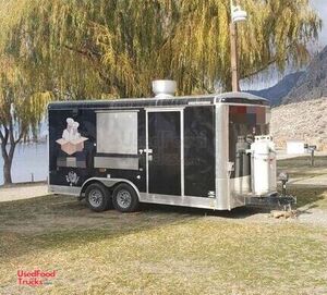 Fully Equipped 2017 Commercial Kitchen Concession Trailer with Pro-Fire
