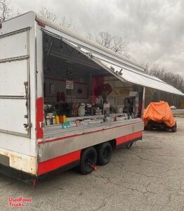 Ready to Serve Used Mobile Food Concession and Catering Trailer.