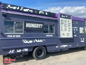 GMC Step Van Food Truck / Used Mobile Kitchen with Fire Suppression System