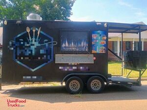 Well Equipped - Kitchen Food Concession Trailer with Porch