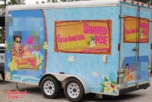 2008 - 14' x 7' Snow-Cone / Shaved Ice Concession Trailer