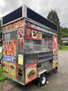 Compact Mobile Food Concession Trailer / Street Food Trailer.