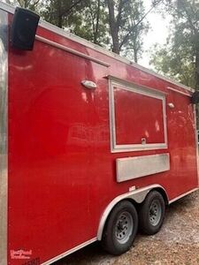 8' x 16' Mobile Kitchen Concession Trailer with Pro Fire Suppression