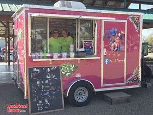 2025 7' x 12' Slushie Concession Trailer Mobile Beverage Unit