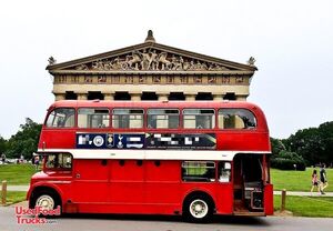 Turnkey Classic 1954 Double Decker Bus Bristol Lodekka Bustaurant Food Truck.