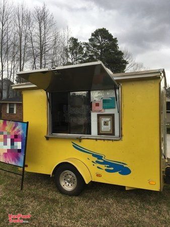 2001 Sno Pro 6' x 10' Barely Used Shaved Ice Concession Trailer/Snowball Stand