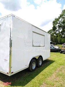 Brand New 2021 - 8.5' x 16' Empty Food Concession Trailer.