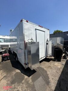 2019 - 8' x 16' Street Food Concession Trailer | Mobile Kitchen Unit