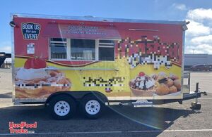Like New 2023 - 8' x 16' Food Concession Trailer w/ CA HCD Insignia &  Pro-Fire System