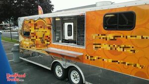 8.5' x 23' Food Concession Trailer.