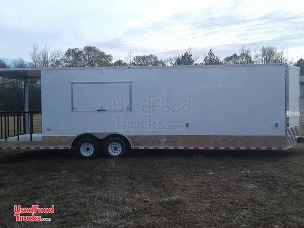 2018 - 30' Food Concession Trailer with Porch