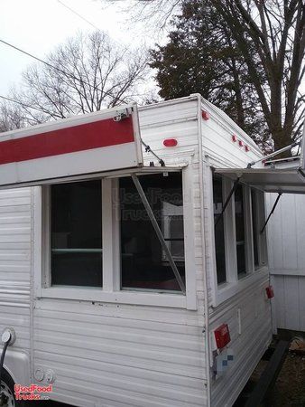 Very Versatile 7.5' x 20' Food Concession Trailer for General Use.