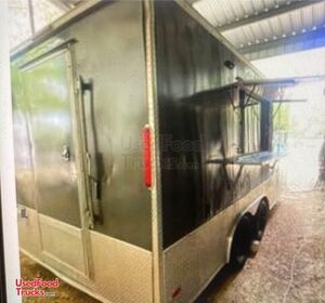 Well Equipped 2019 - 8.5' x 16' Commercial Kitchen Food Concession Trailer.