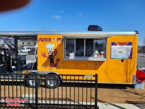 8.5' x 20' Mobile Vending Unit | Food Concession Trailer with 8' Porch
