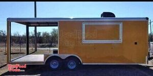 8.5' x 20' Mobile Vending Unit | Food Concession Trailer with 8' Porch