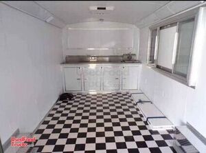 8.5' x 20' Mobile Vending Unit | Food Concession Trailer with 8' Porch