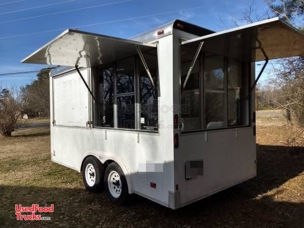 Inspected and Permitted 7' x 16' Mobile Kitchen Food Concession Trailer