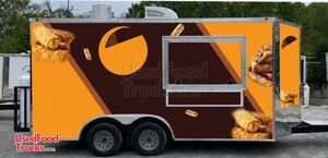 2020 8' x 16' Kitchen Food Concession Trailer with Fire Suppression System