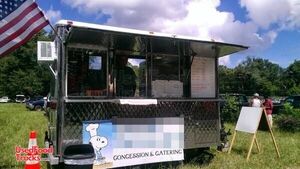 All Stainless Food Concession Trailer