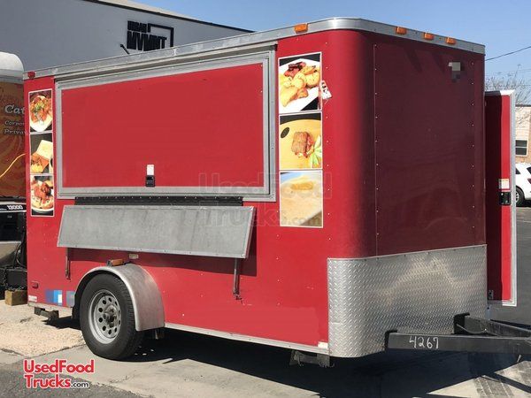 2011 - 6' x 12' Ready to Use Mobile Kitchen Food Concession Trailer.