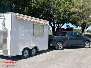 Like-New - Kitchen Food Concession Trailer with Toyota Tundra