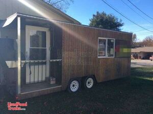 20' Used BBQ Trailer with Smoker Porch