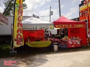 10' x 20' Kettle Corn & Shakeup Concession Stands / Tents.