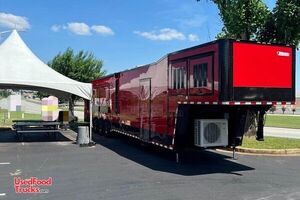 Like New 2022 - 48' x 8.5' Kitchen Food Concession Trailer with Pro-Fire System