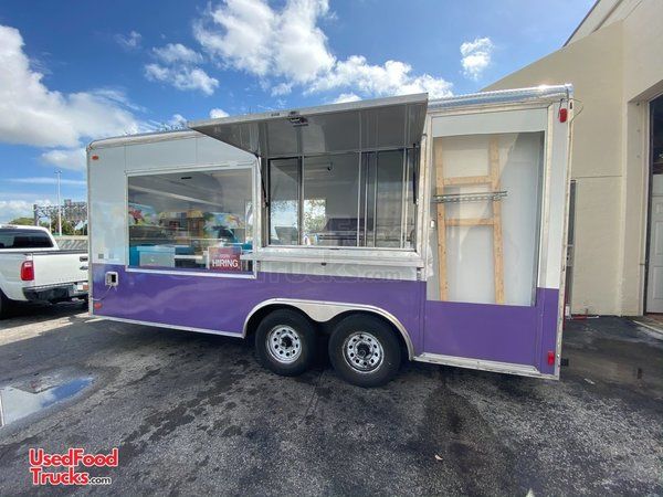 Mobile Ice Cream Business - 2 Rolled Ice Cream Concession Trailers