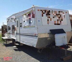 Preowned 2001 Mobile Vending Unit / Food Concession Trailer with Restroom.