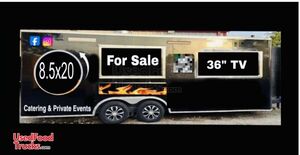 2024 8.5' x 18' Kitchen Food Concession Trailer with Fire Suppression System