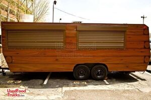 2000 - 22' x 8' Prowler Log Cabin Concession Trailer